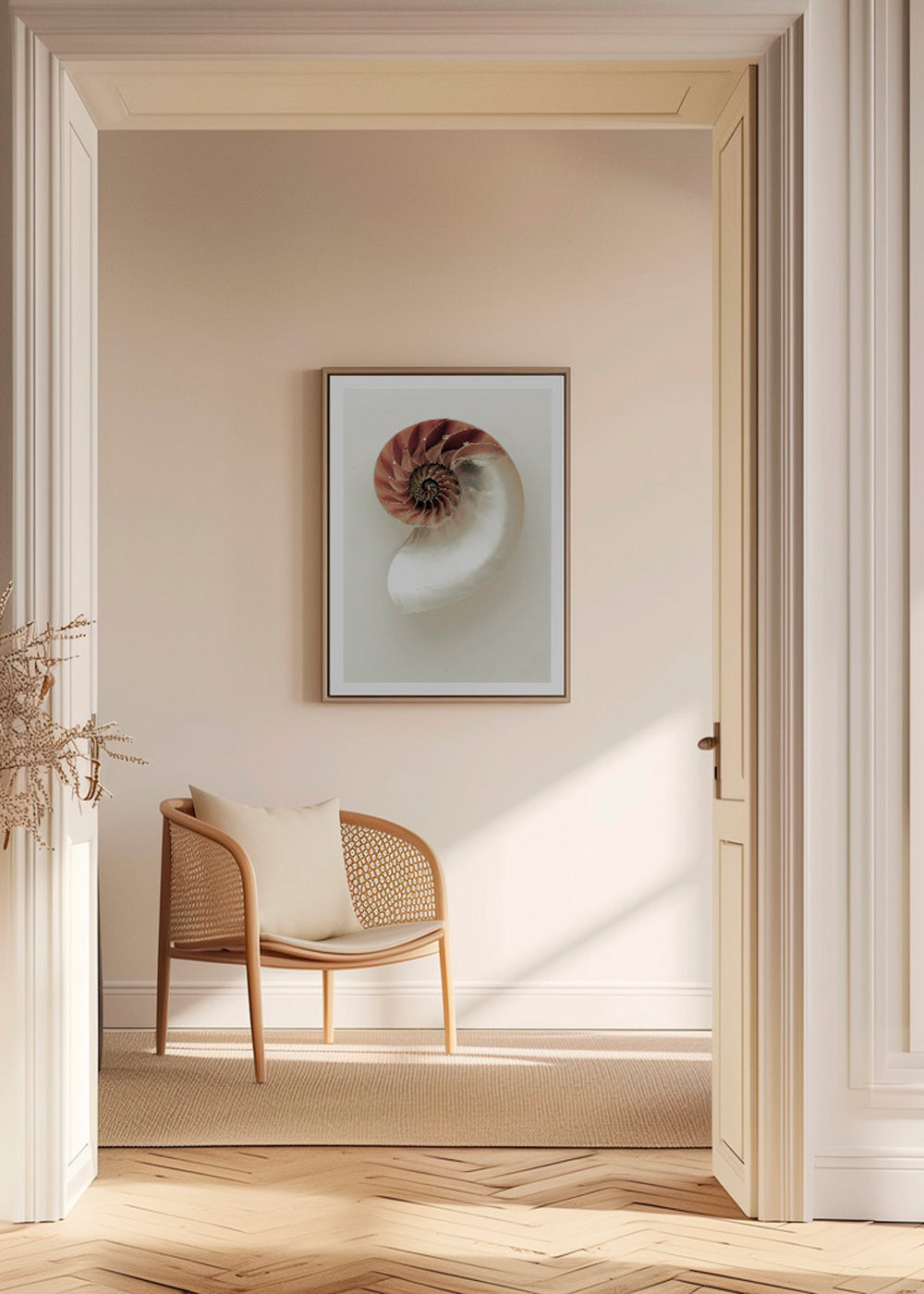 Fotografie nautilusové spirály