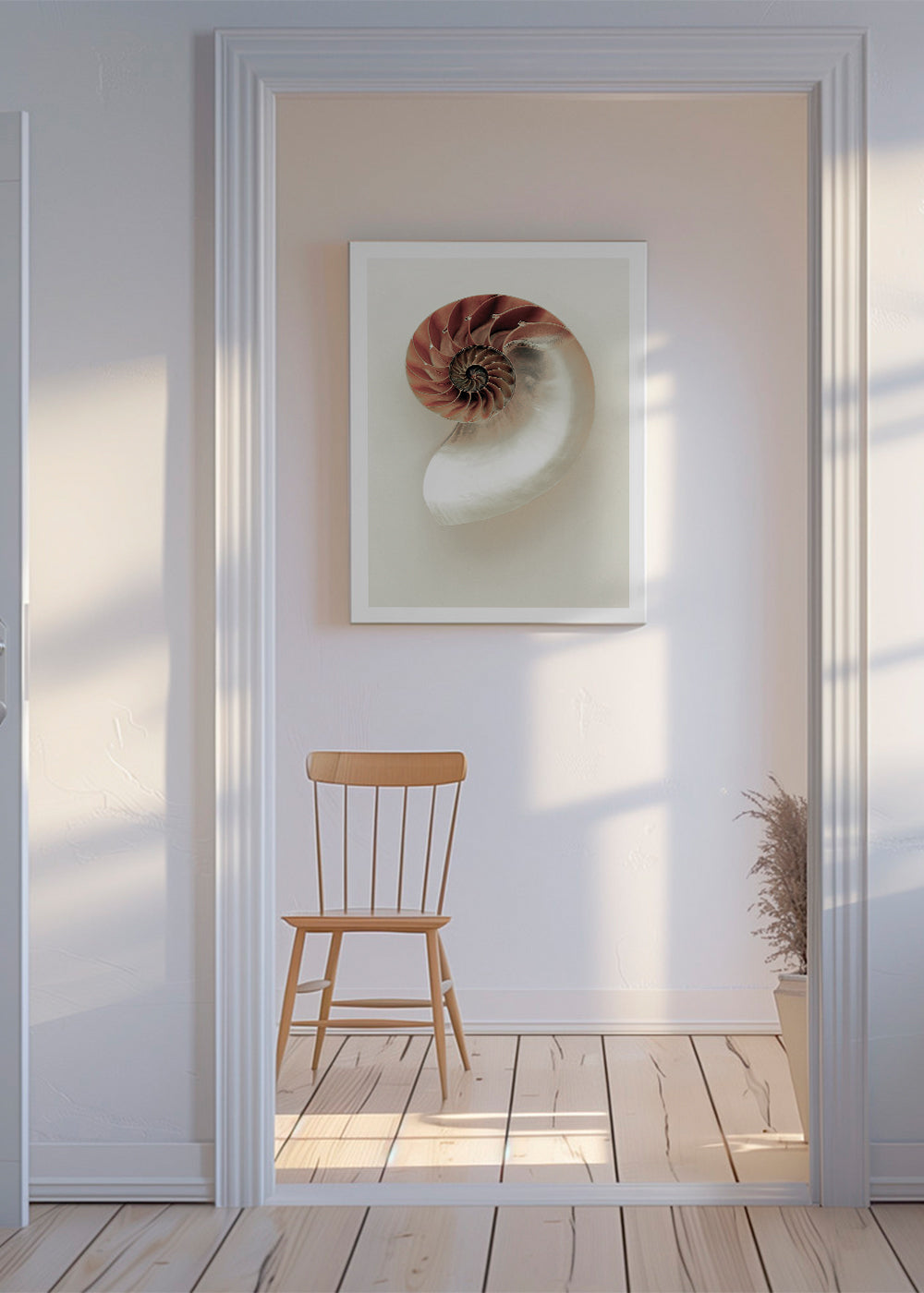 Fotografie nautilusové spirály