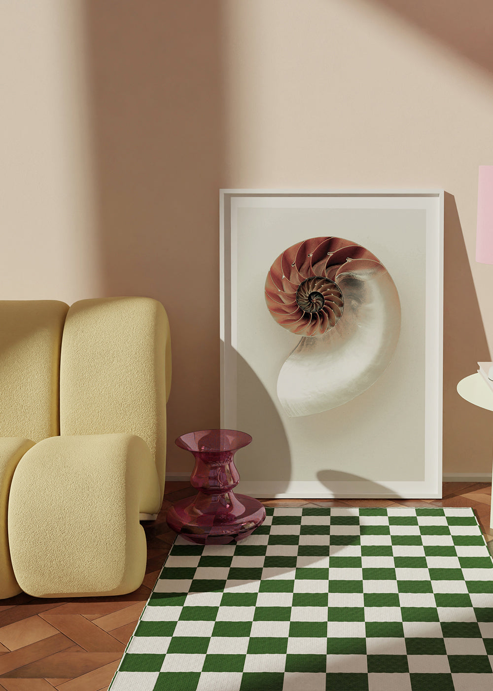 Fotografie nautilusové spirály