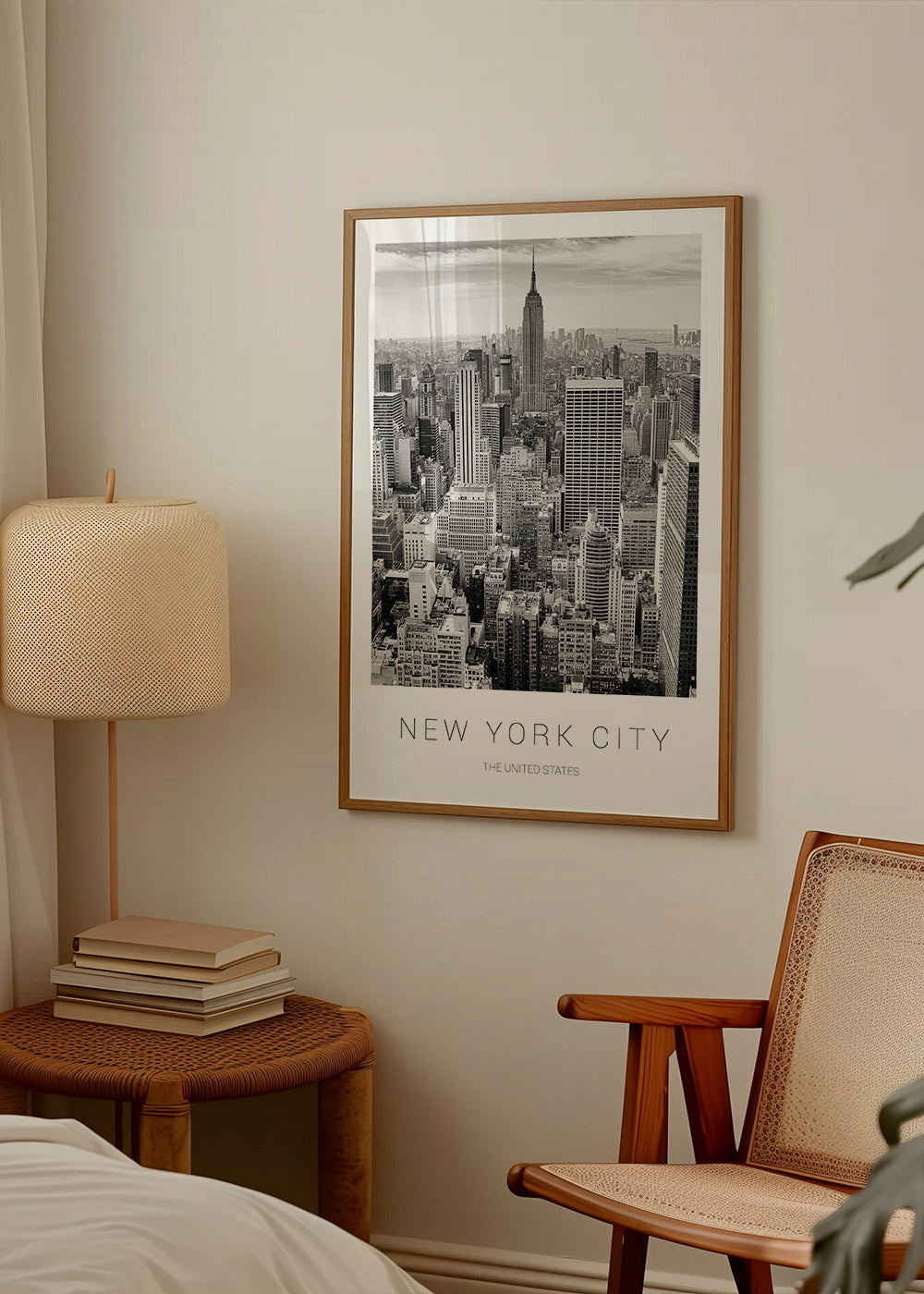 Obraz města: New York v černobílém provedení