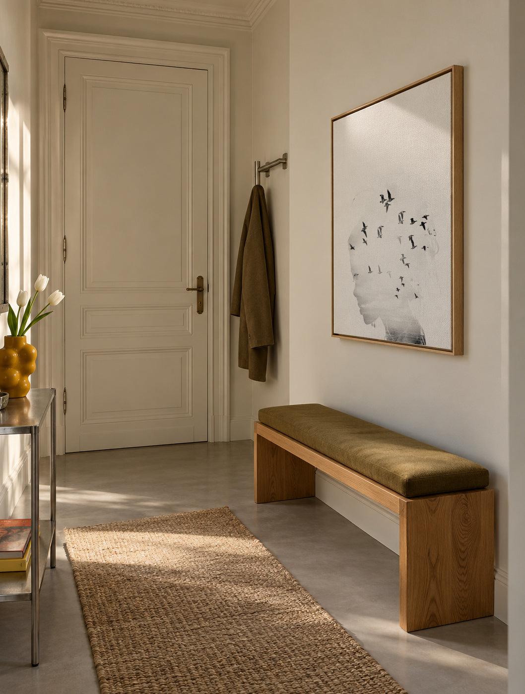 Dreamer - Framed canvas in an interior