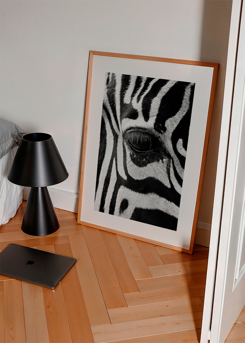 Obraz zebra v detailu