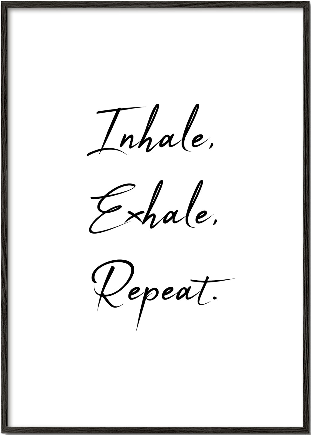 Relaxující design s typografickou frází