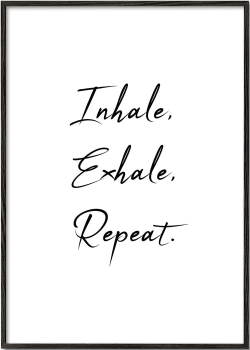 Relaxující design s typografickou frází
