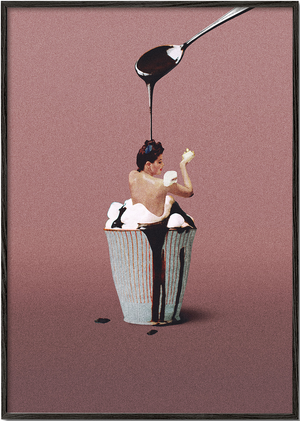 Obraz do kuchyně surrealistický cupcake
