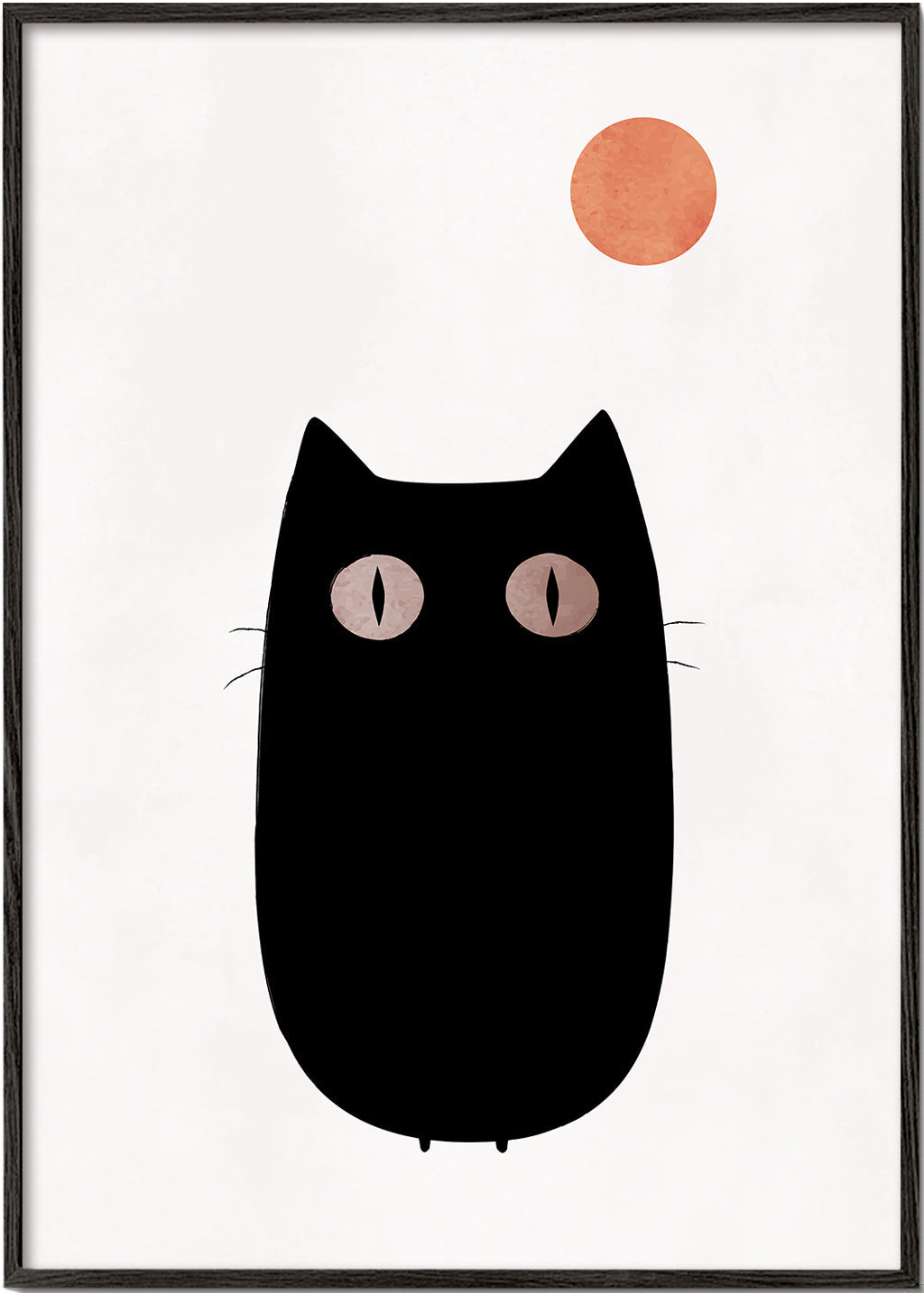 Minimalistická kočka