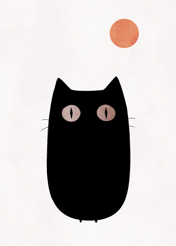 Minimalistická kočka