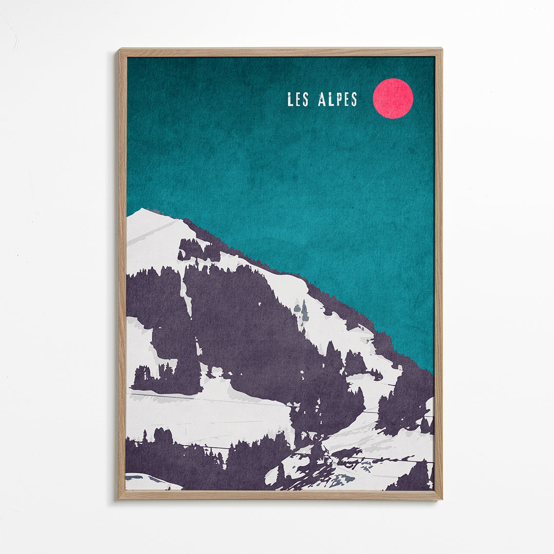 Krajina Les Alpes plakát