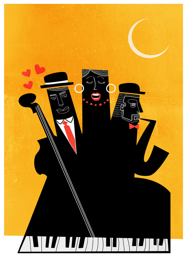 Ilustrace jazz
