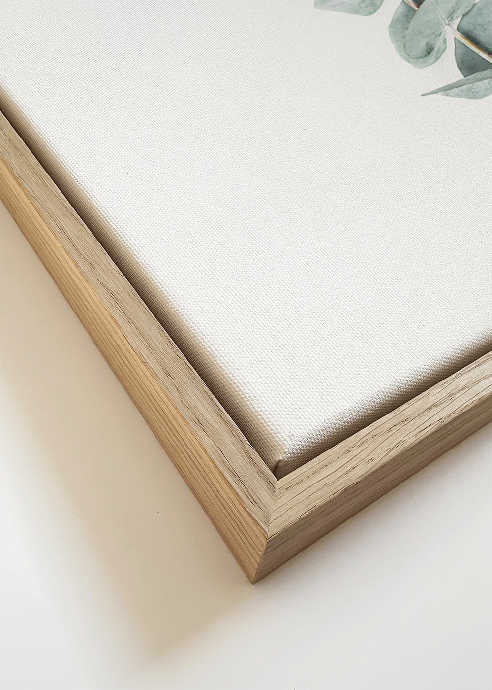 Botanický plakát: minimalistická větvička eukalyptu