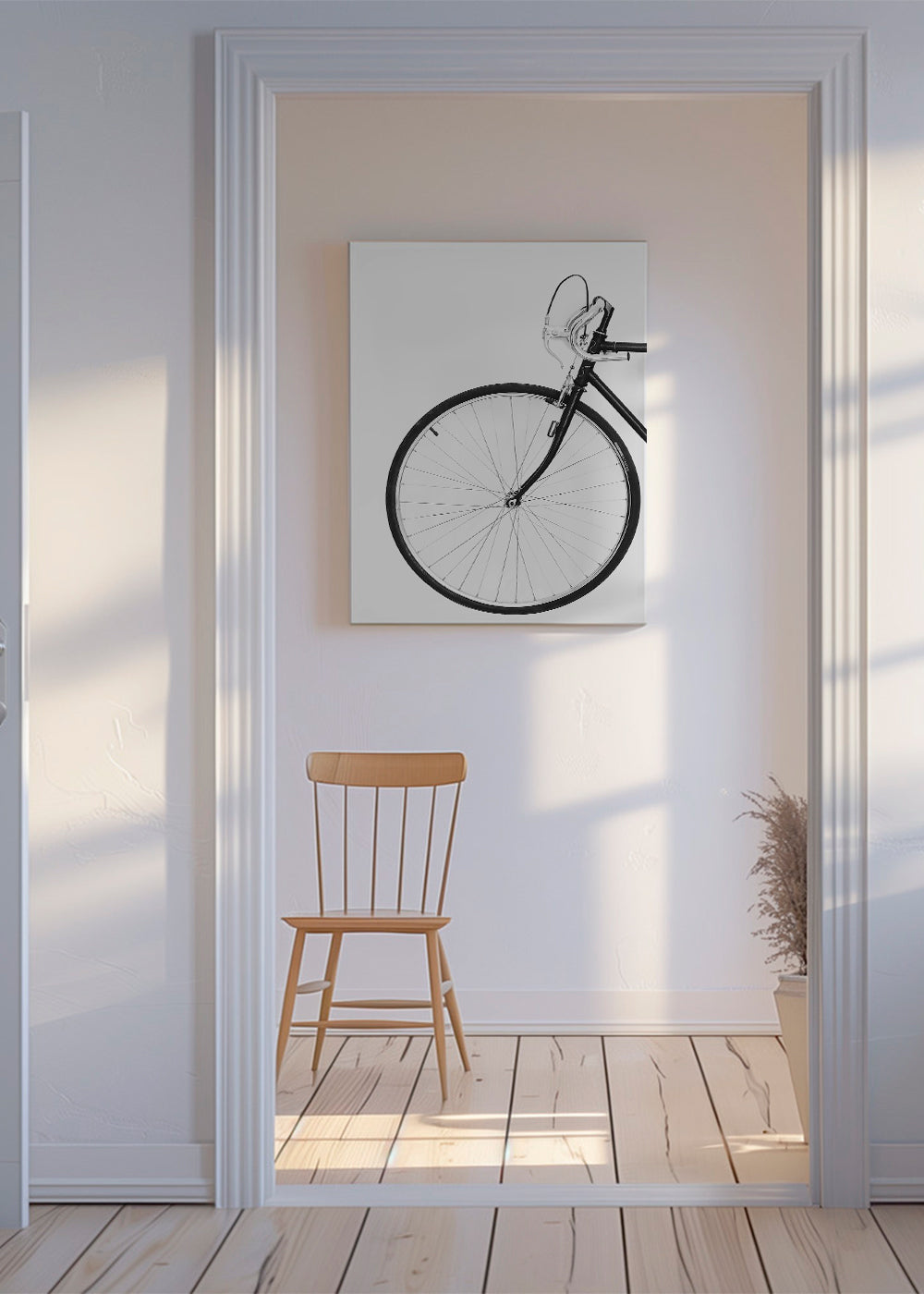 Sportovní obraz minimal kolo