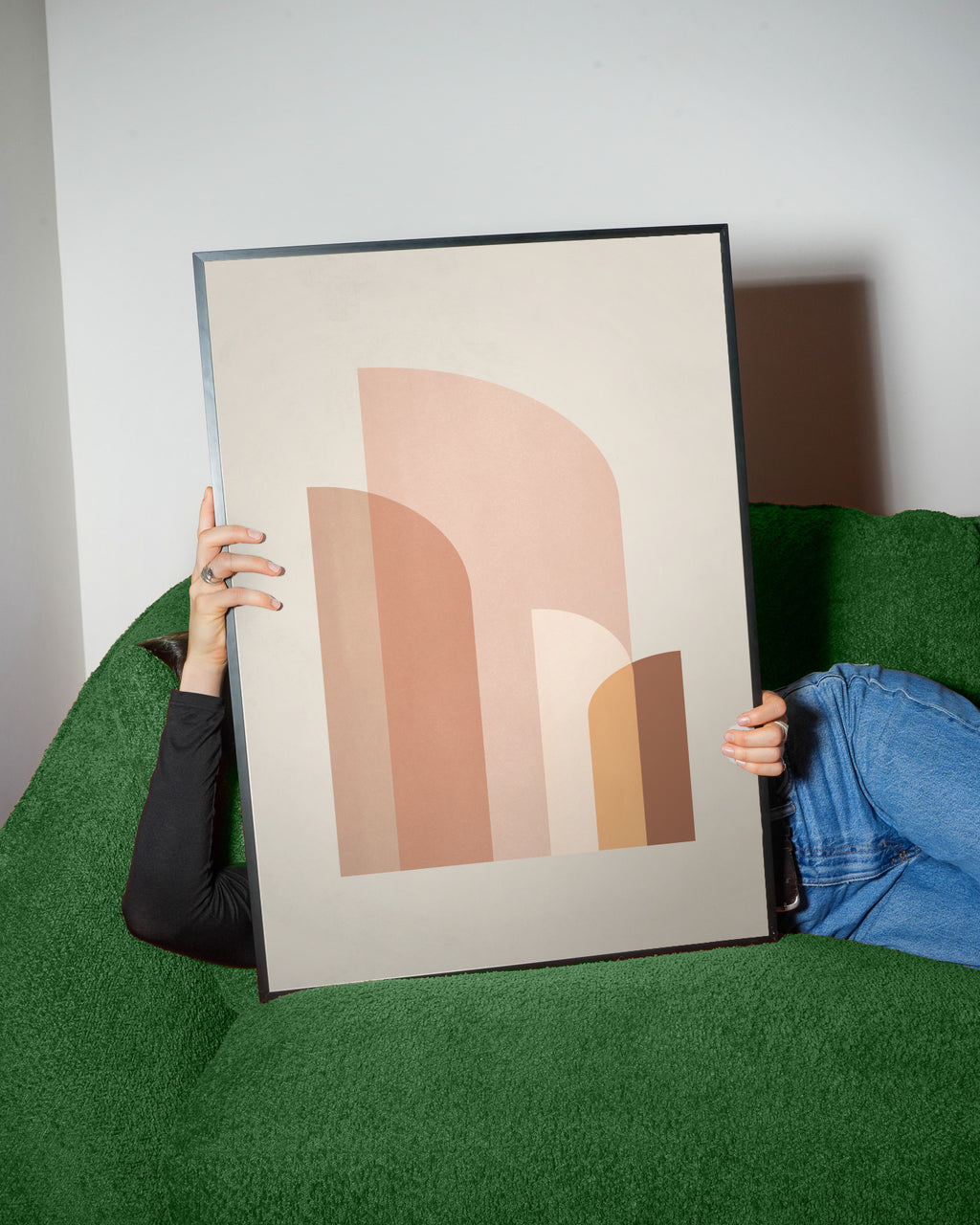 Retro Graphic 1 - Framed poster detail