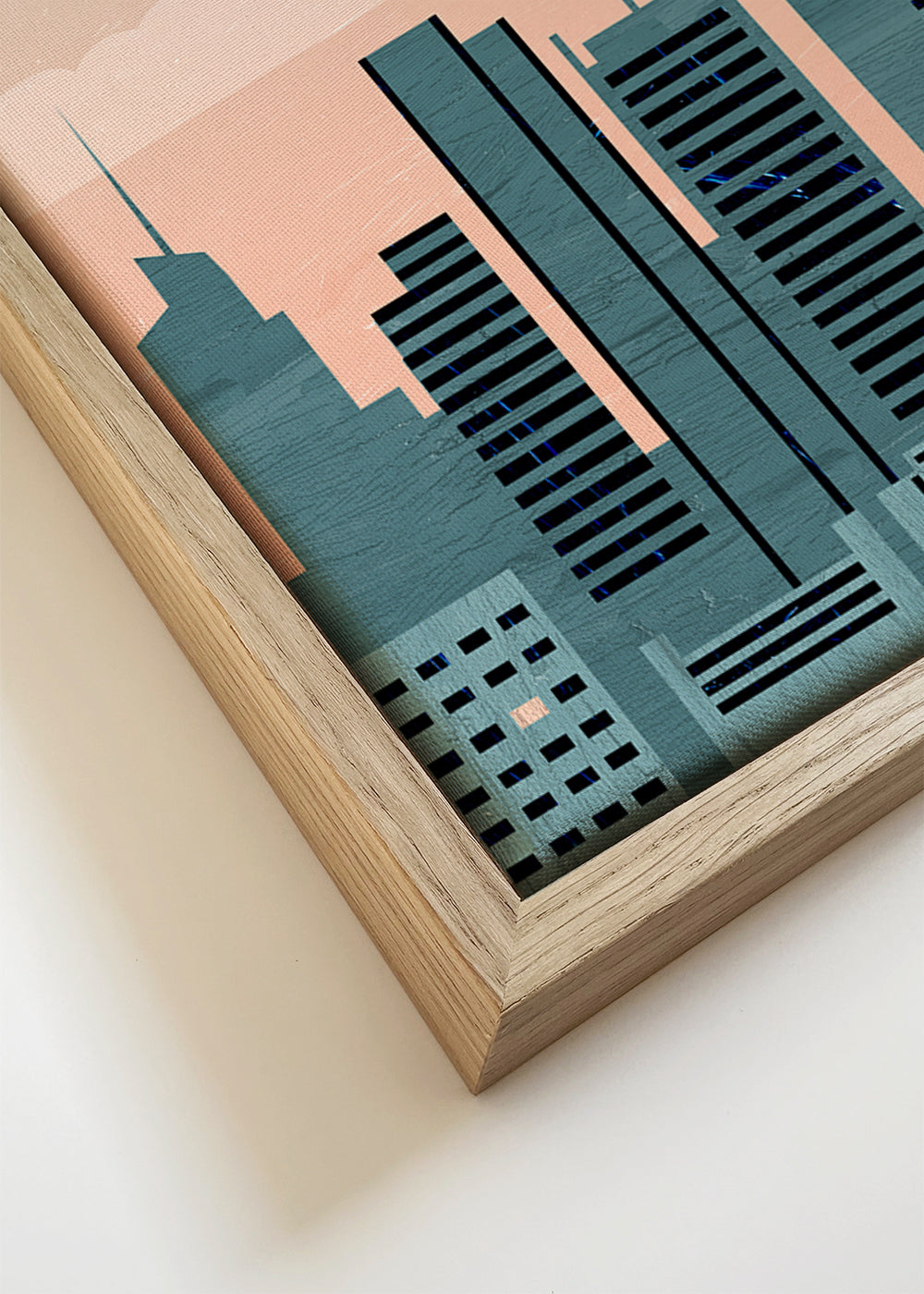 Plakát z města New York skyline ilustrace