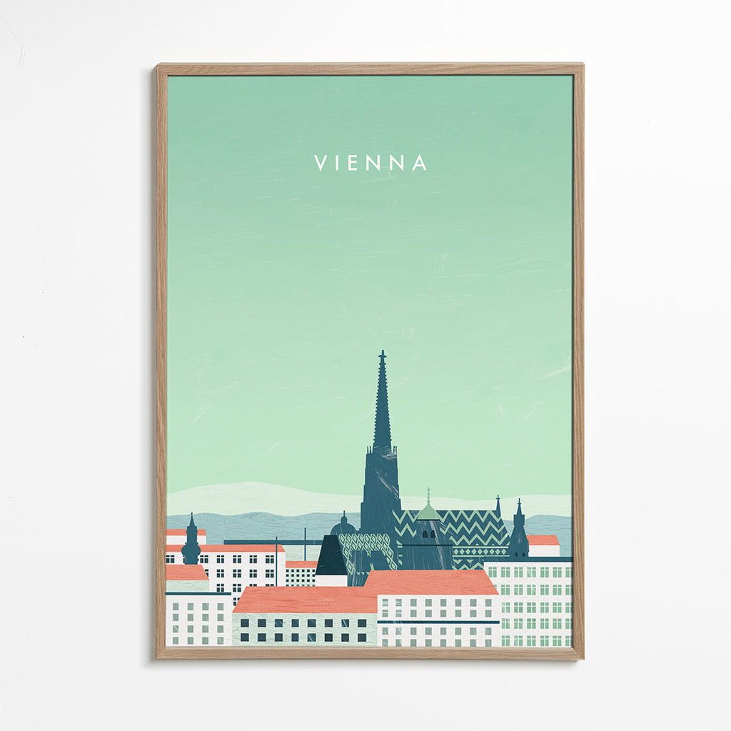 Obraz do kuchyně Vienna stylizovaná v pastelových tónech