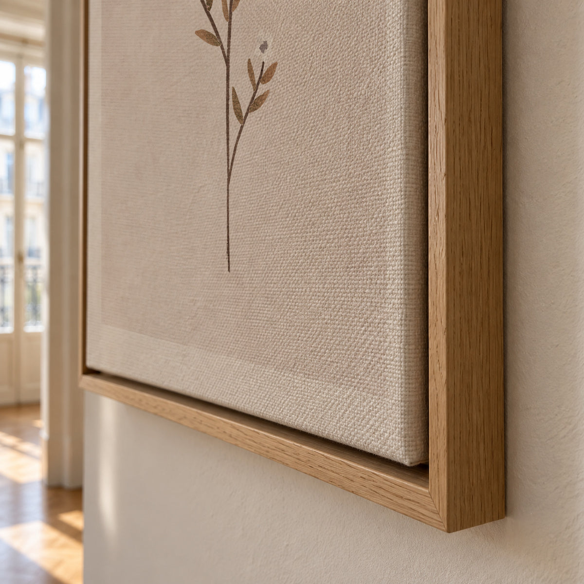 Forget Me Not - Framed canvas detail