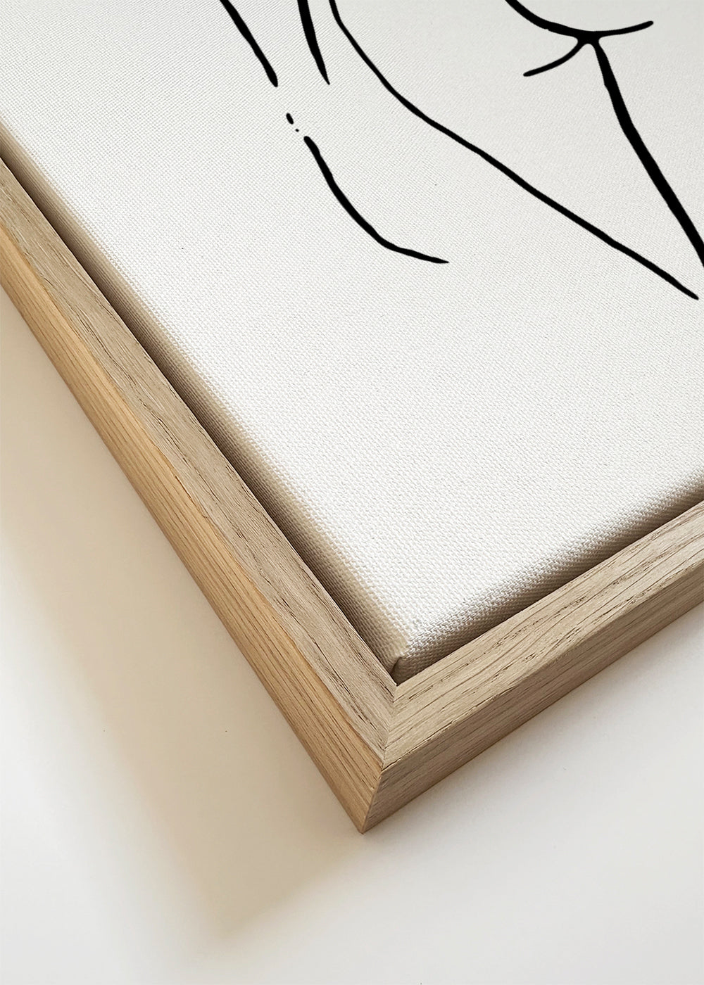 Minimalistická čárová ilustrace postavy