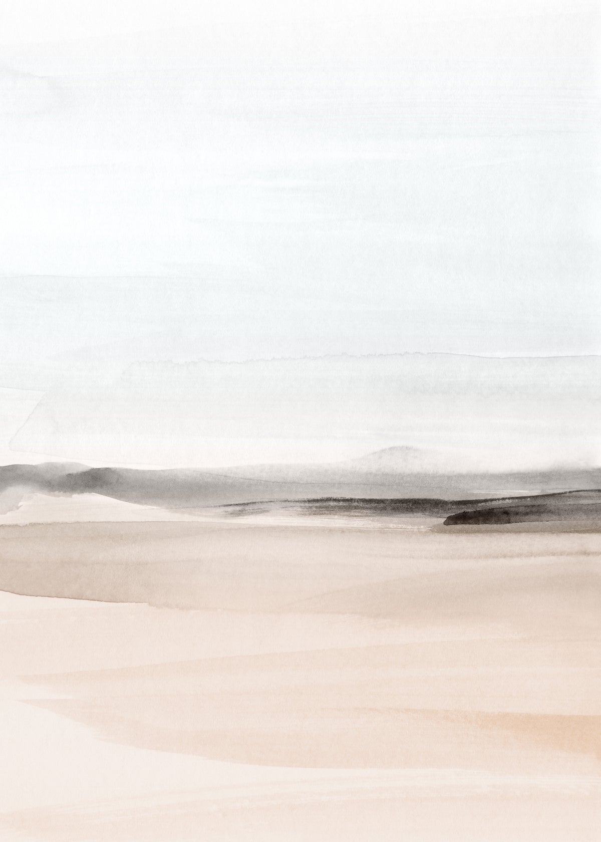 Watercolor Landscape N 19 - Unframed art print