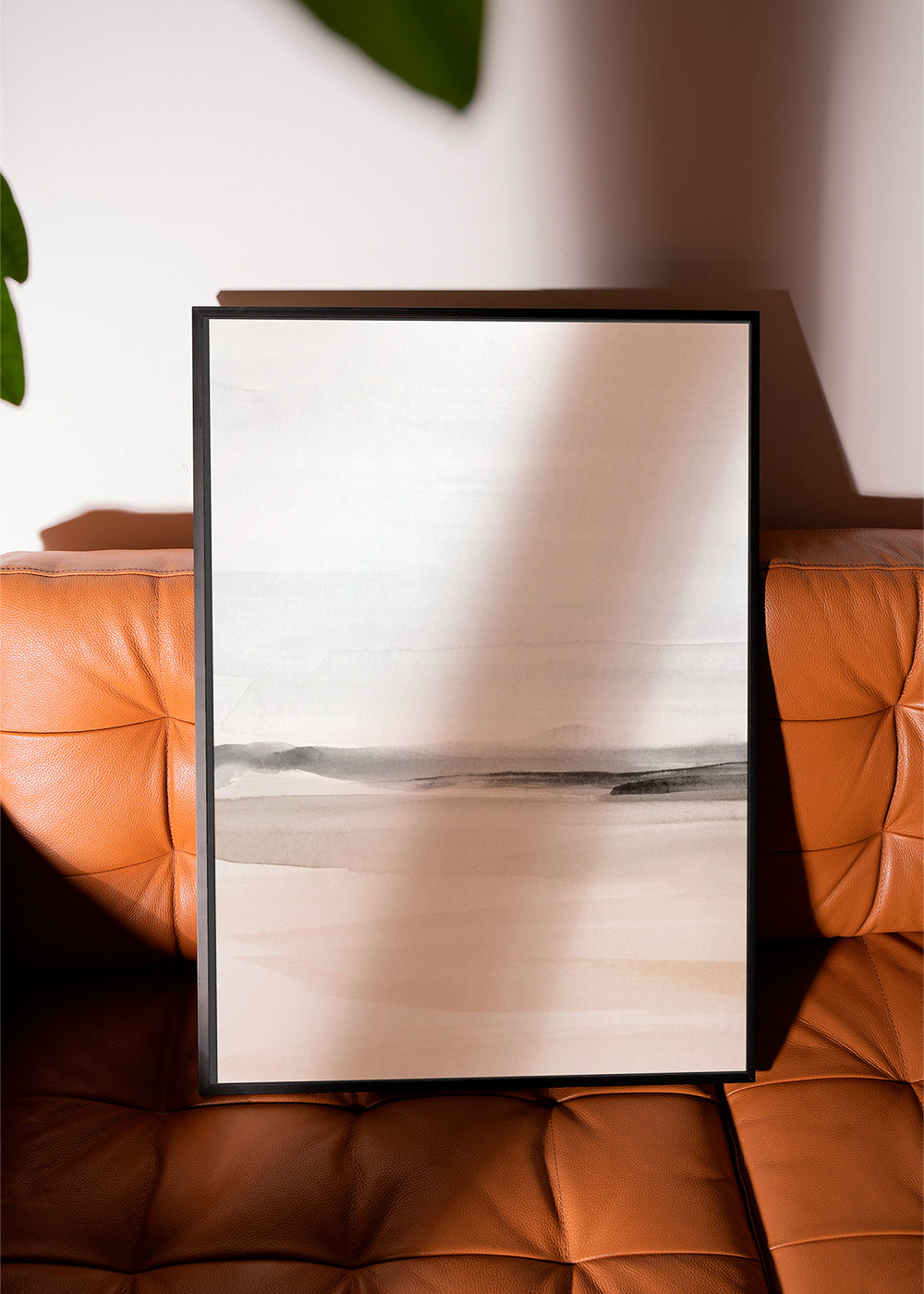 Akvarel krajina minimalistická