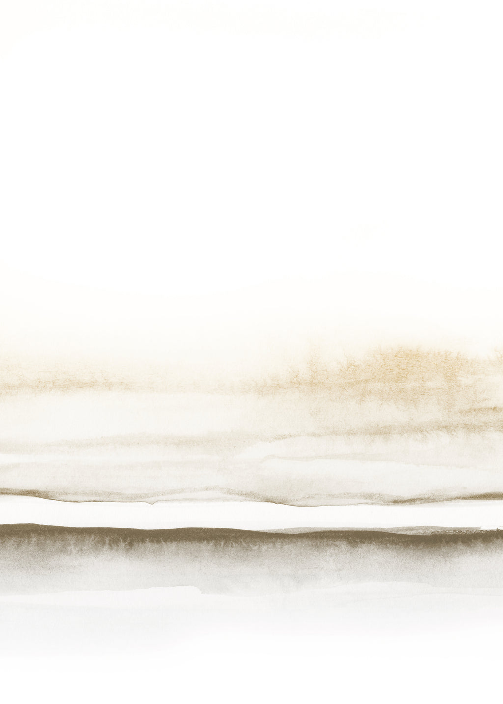 Watercolor Landscape N 36 - Unframed art print
