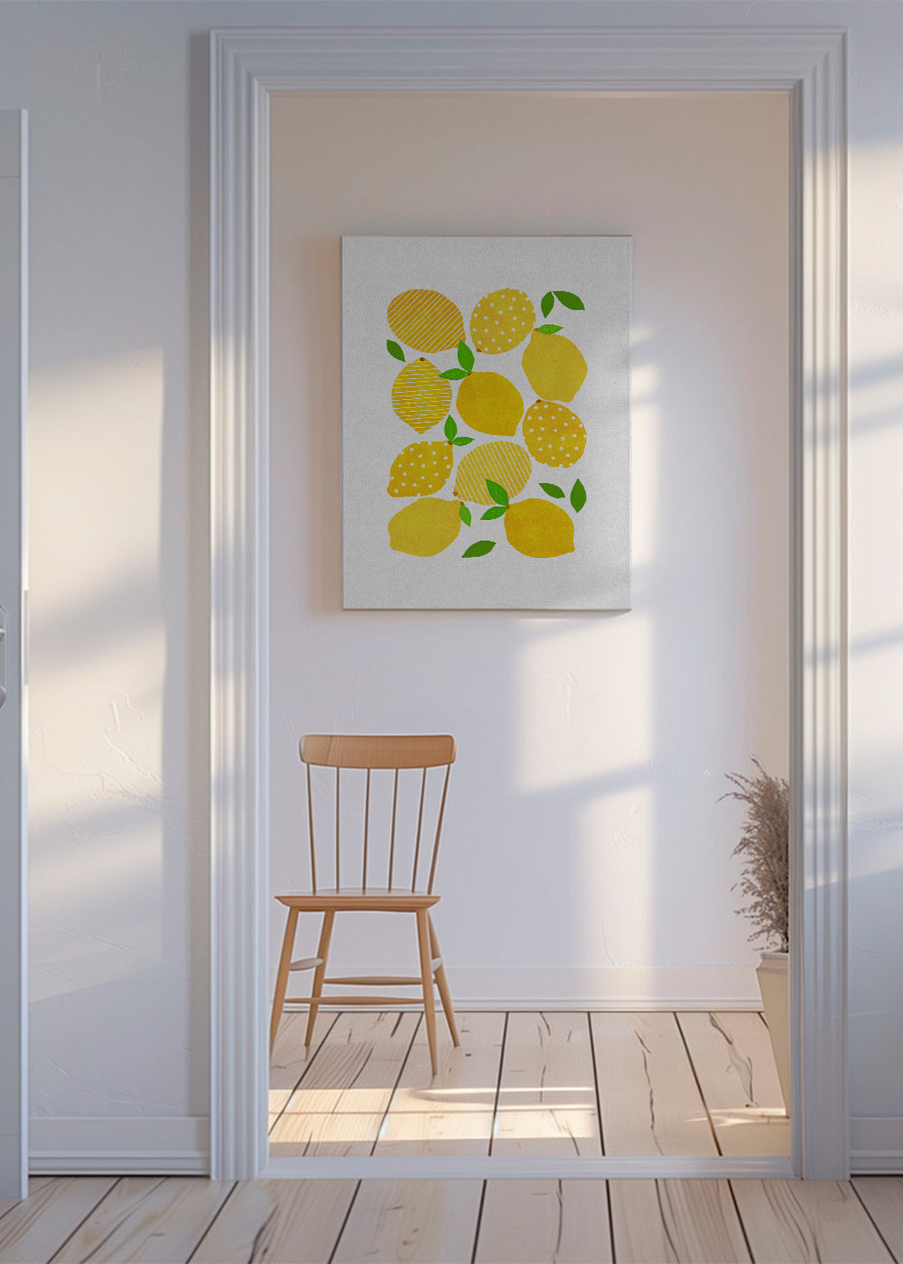 Obraz do kuchyně Ilustrované citrony