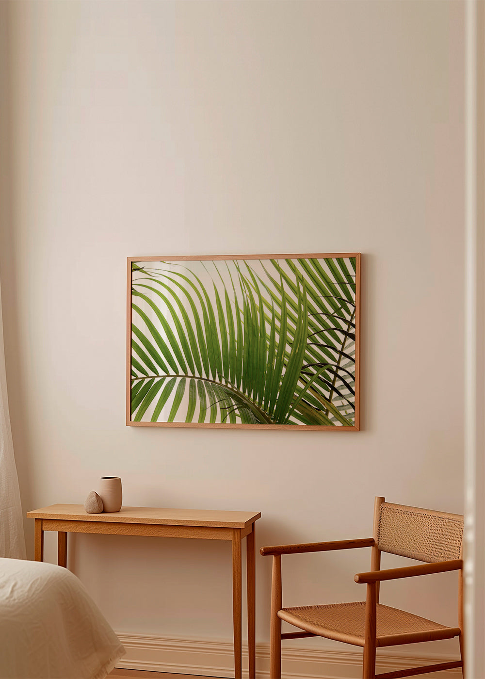 Botanický plakát palmové listy