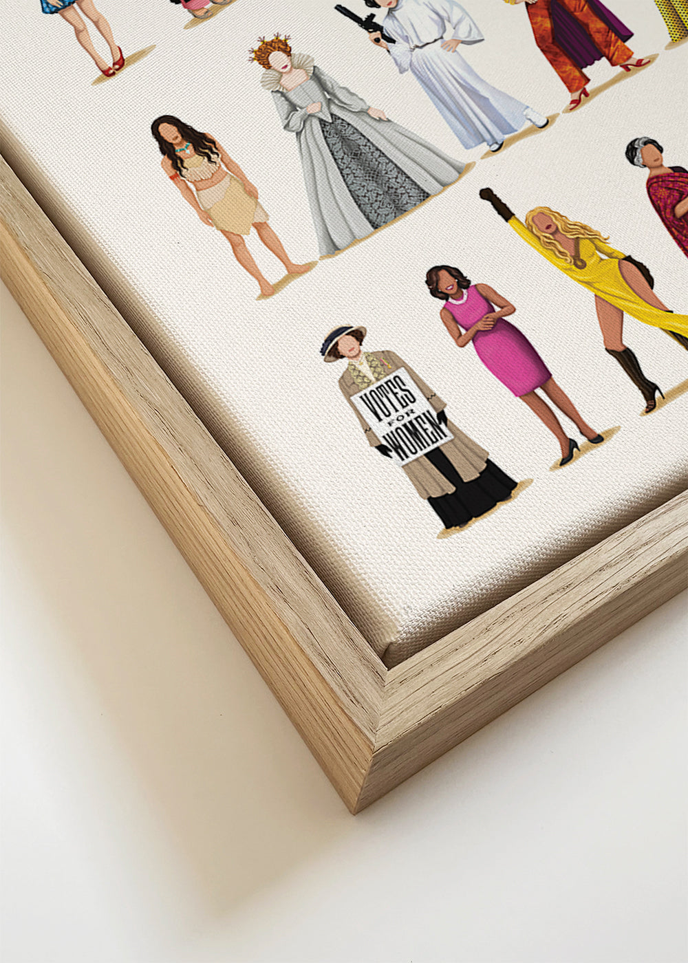 Ilustrace 'The Future is Female' ikonické postavy