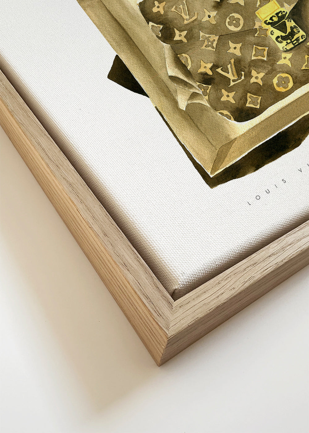 Ilustrace kabelky Louis Vuitton