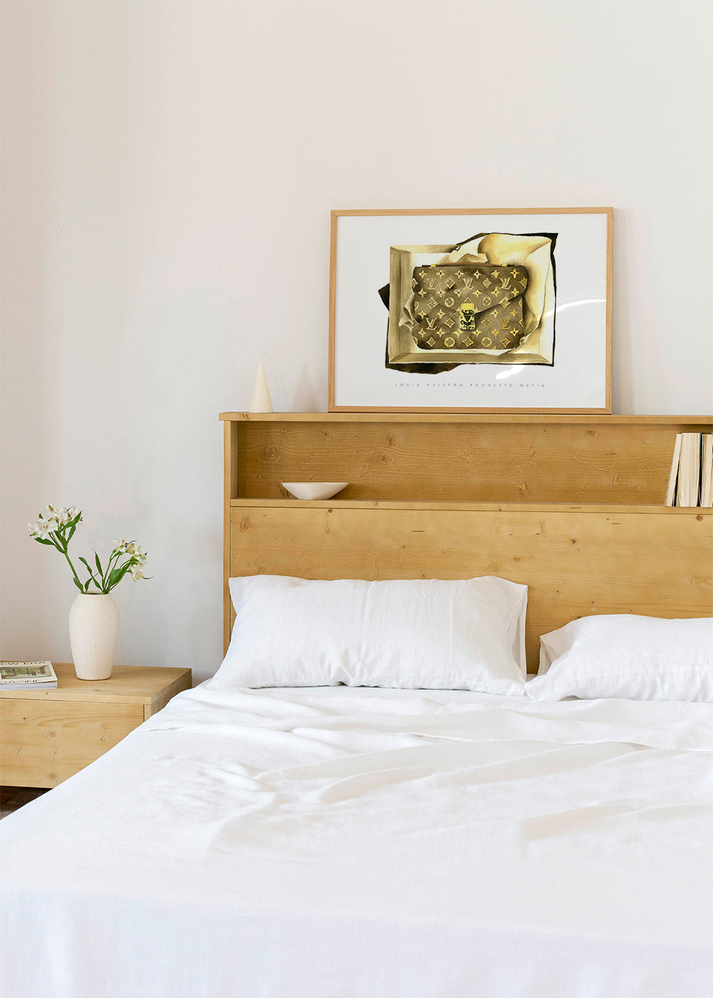 Ilustrace kabelky Louis Vuitton