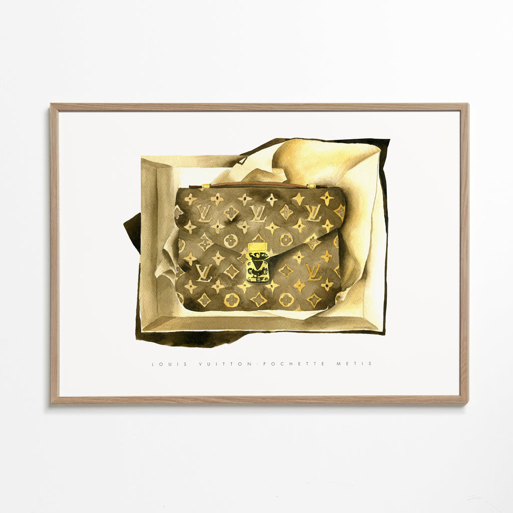 Ilustrace kabelky Louis Vuitton