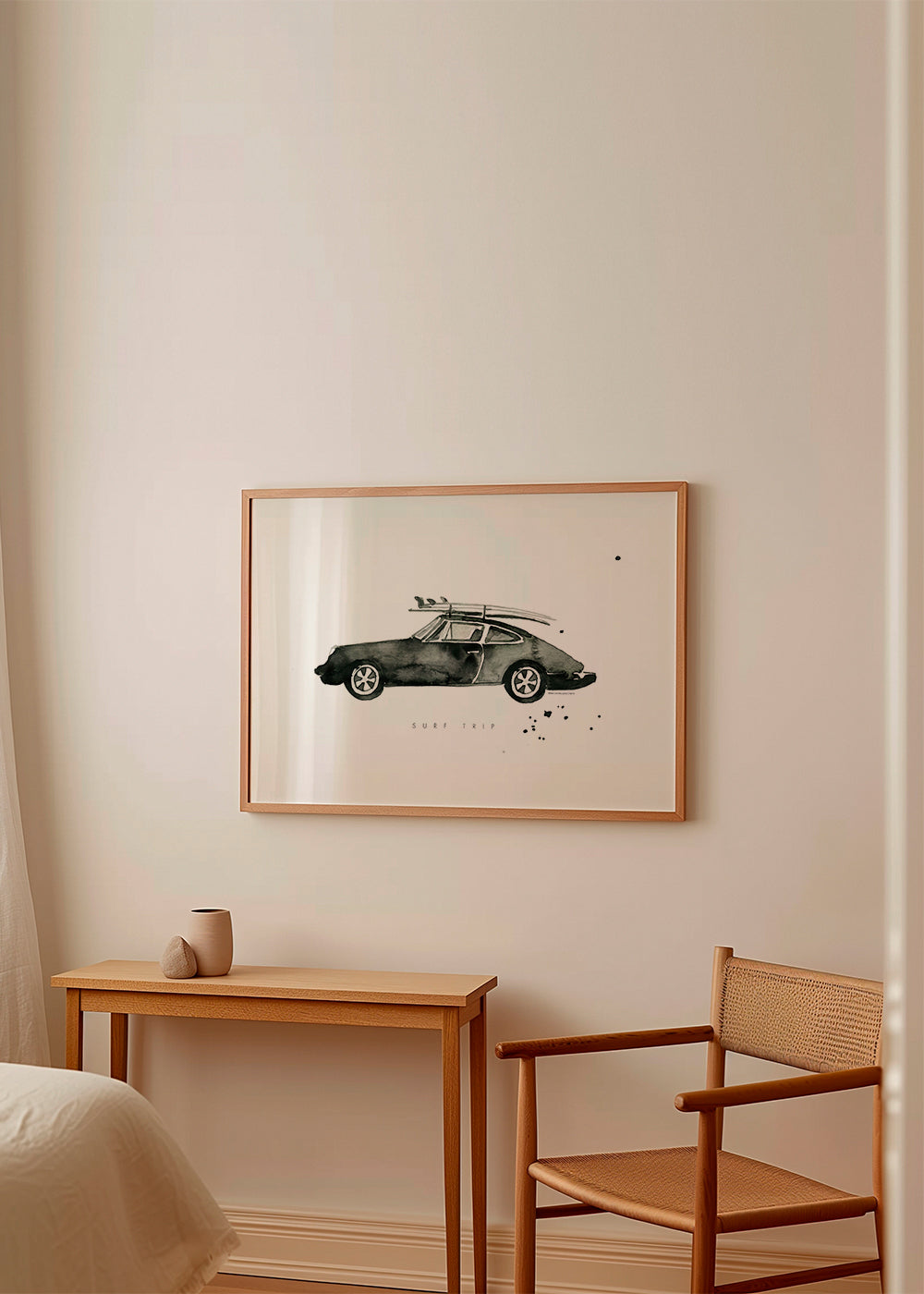 Sportovní obraz: Porsche s surfovými prkny
