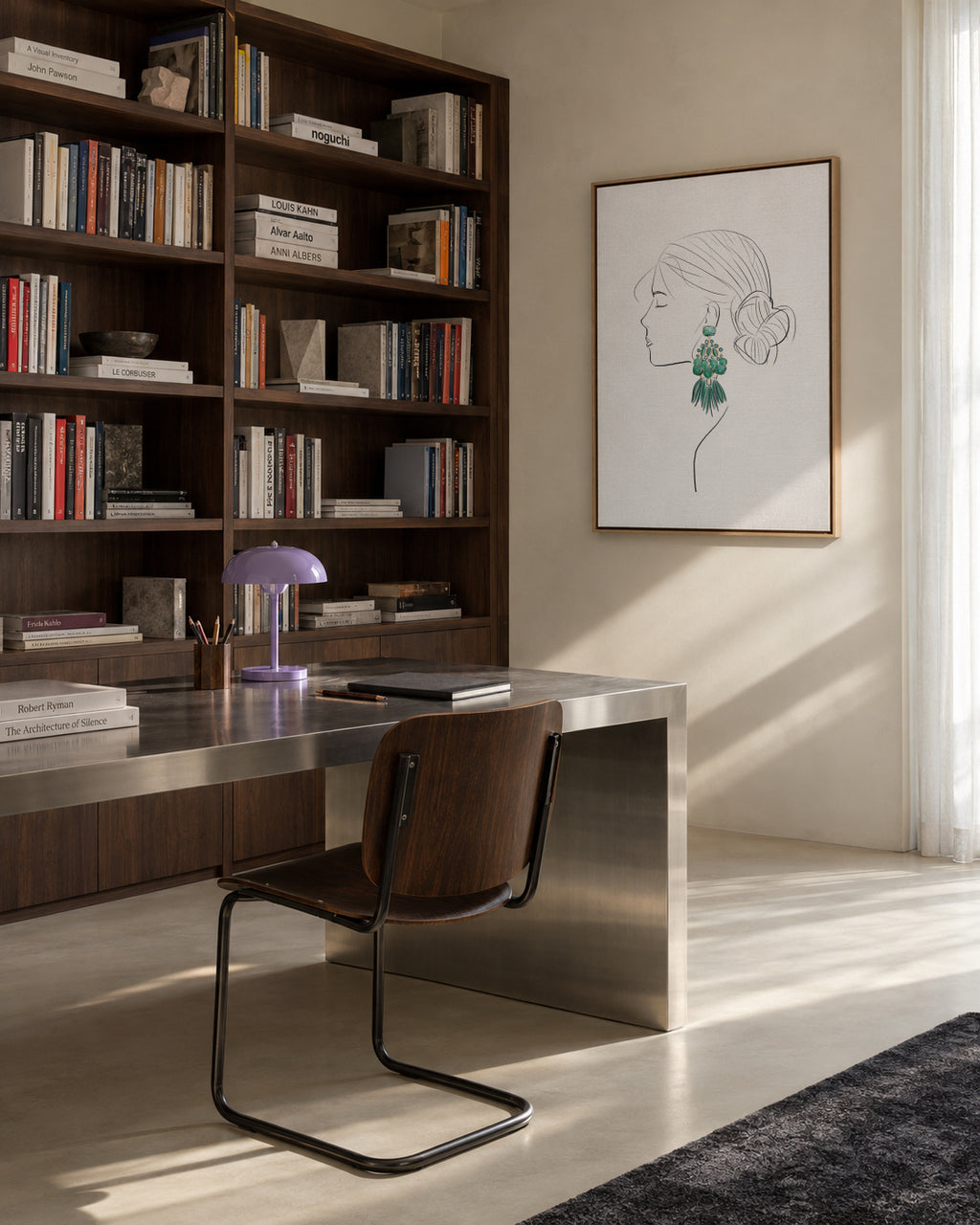 Aerin - Framed canvas in an interior