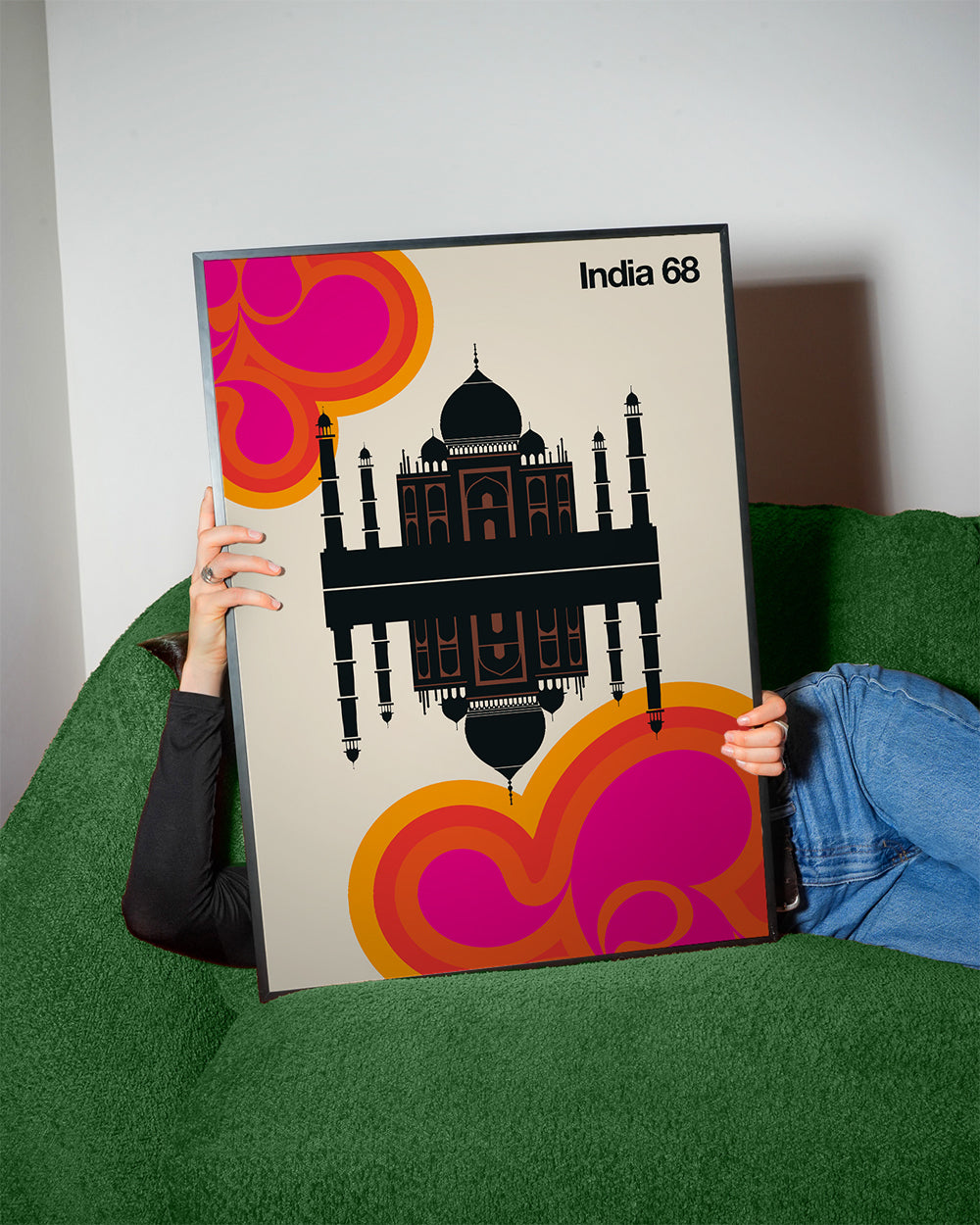 Obraz do kuchyně India 68 silueta Tádž Mahalu