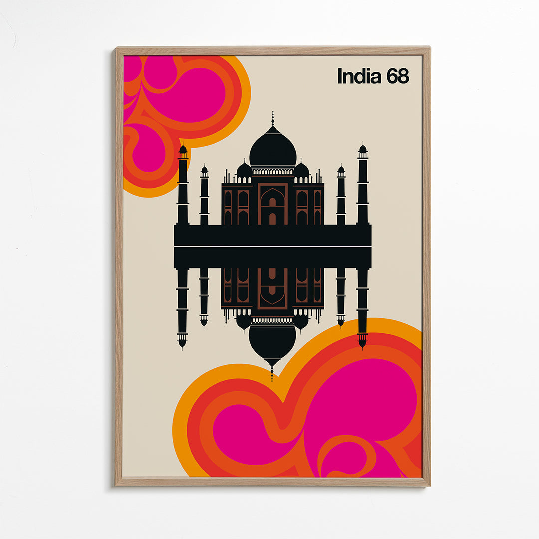 Obraz do kuchyně India 68 silueta Tádž Mahalu