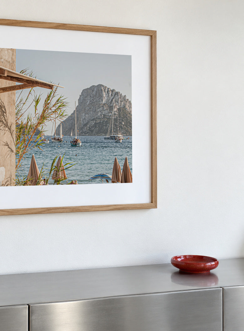 Ibiza XVIII - Framed poster detail