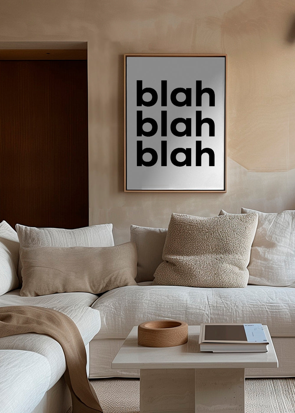Ilustrace typografie s opakovaným textem