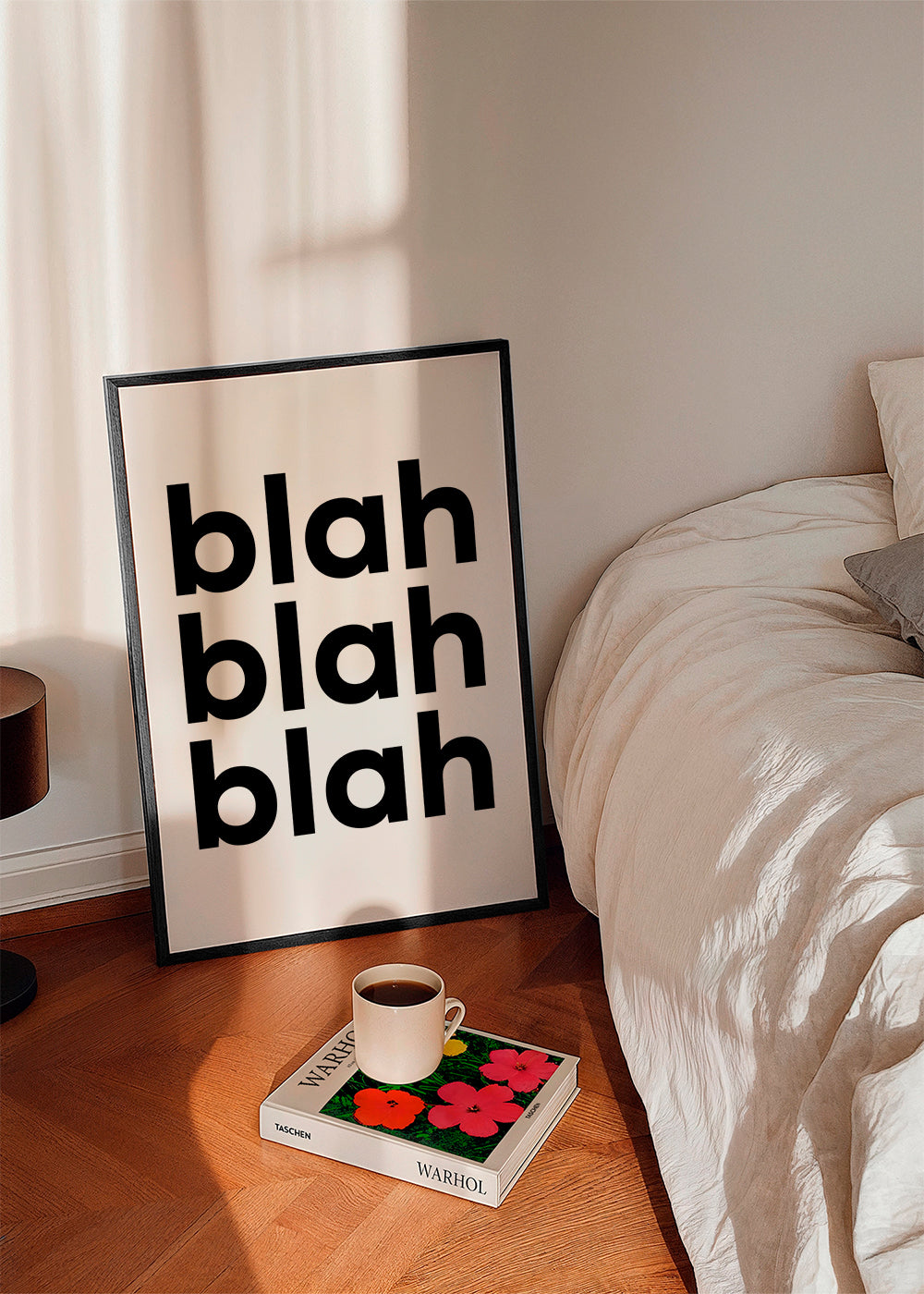 Ilustrace typografie s opakovaným textem