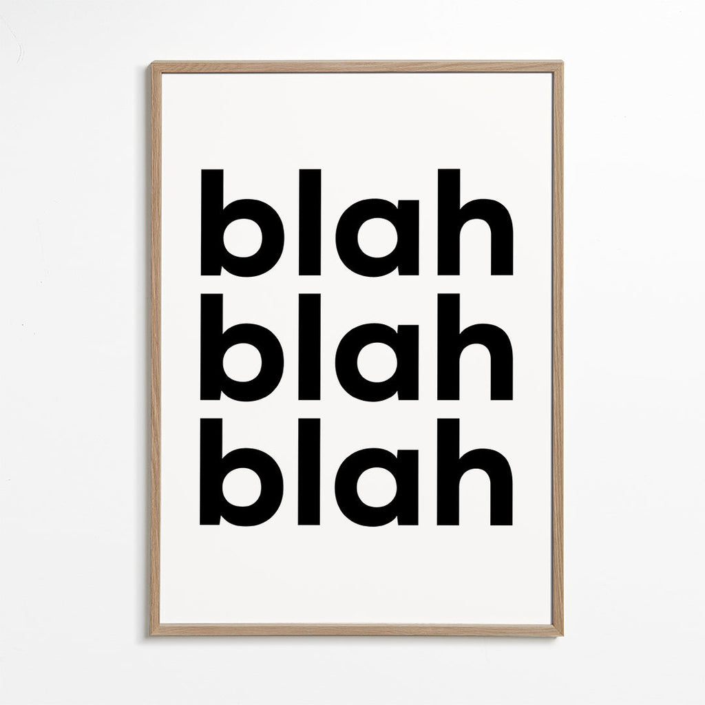 Ilustrace typografie s opakovaným textem