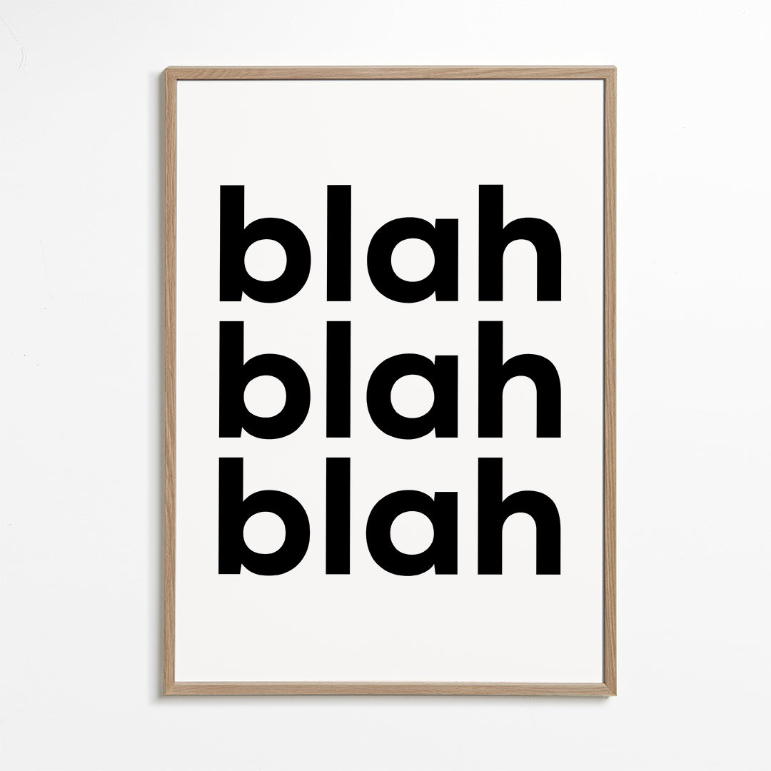 Ilustrace typografie s opakovaným textem