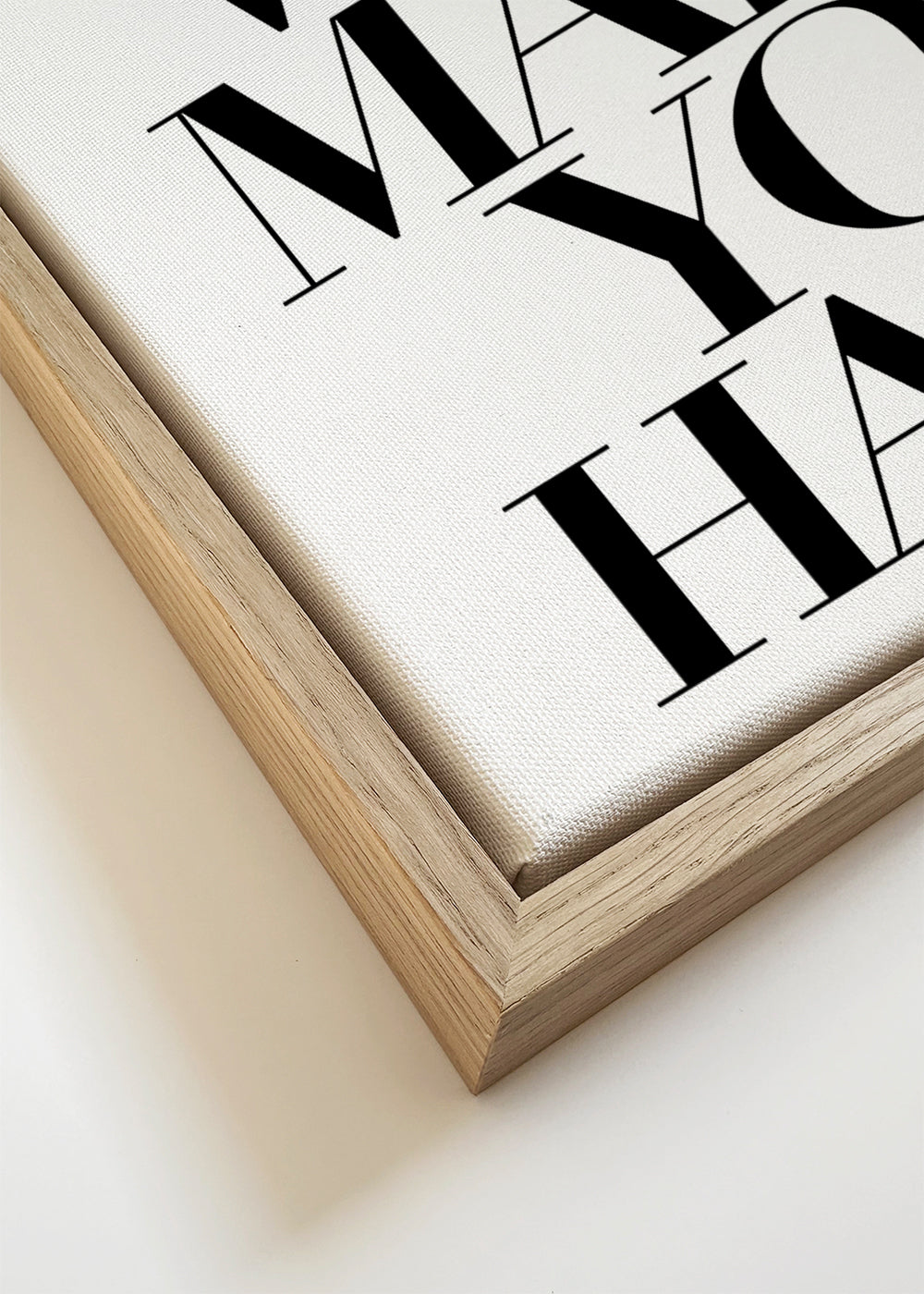 Černobílá typografie motivační