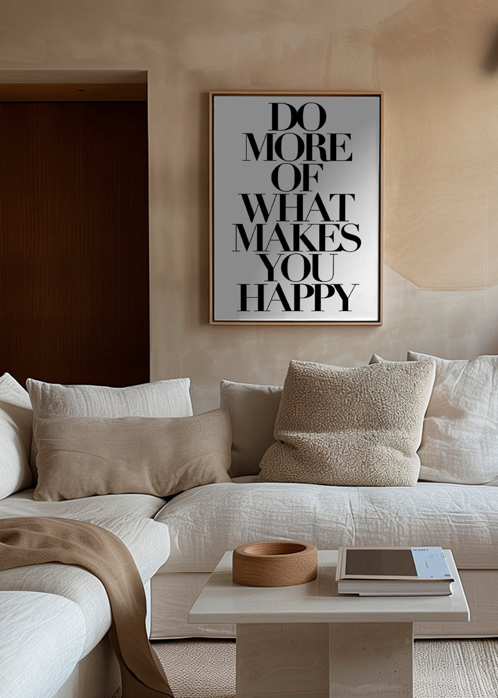 Černobílá typografie motivační