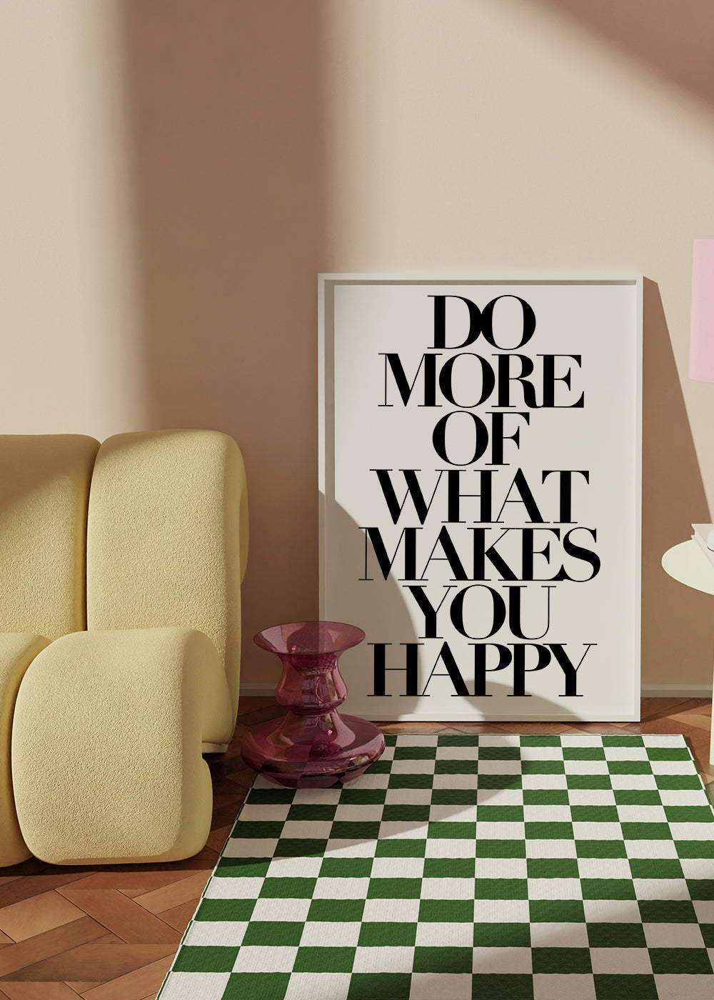 Černobílá typografie motivační