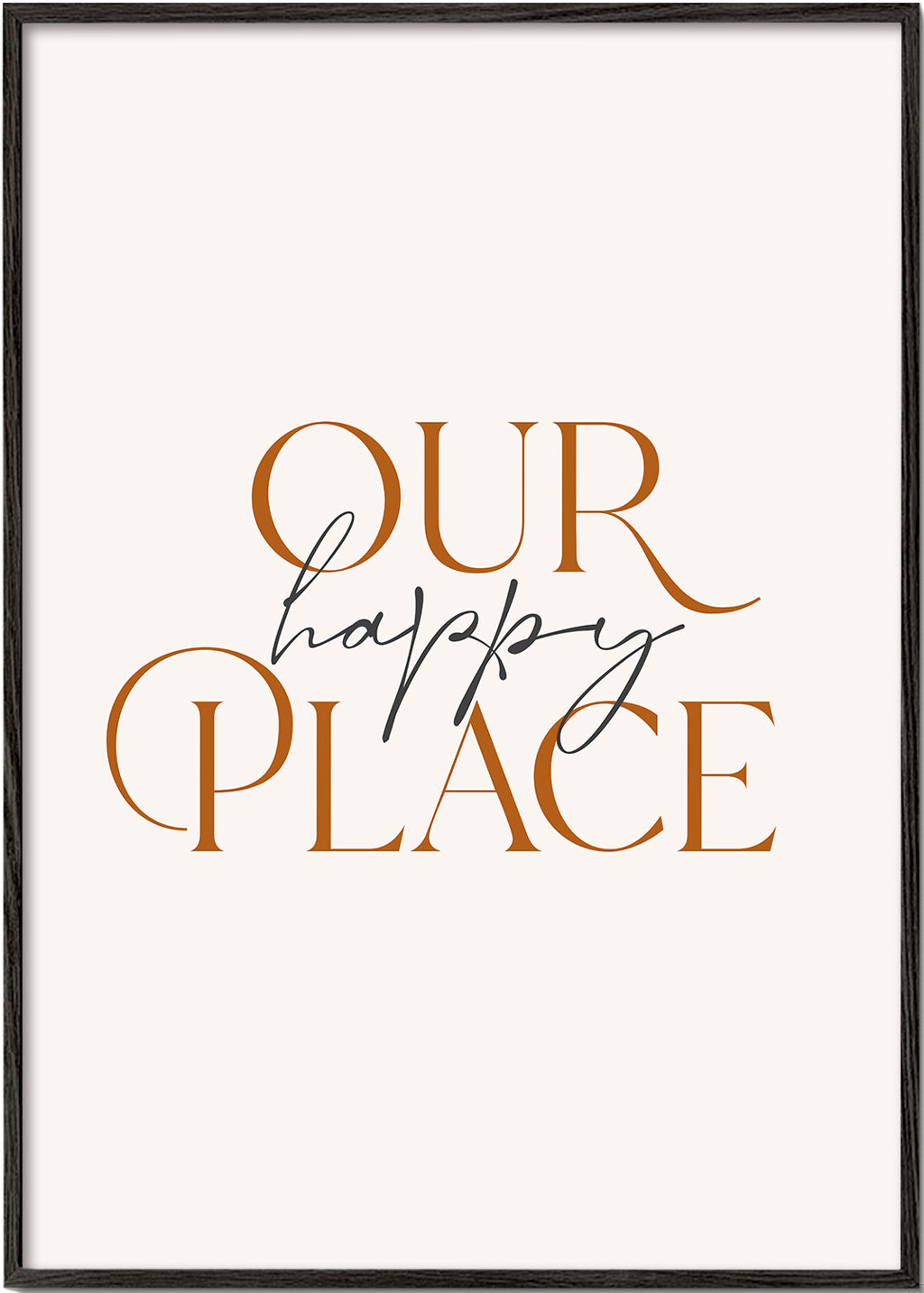 Minimalistická typografická grafika