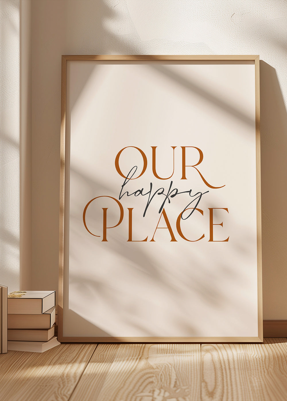 Minimalistická typografická grafika