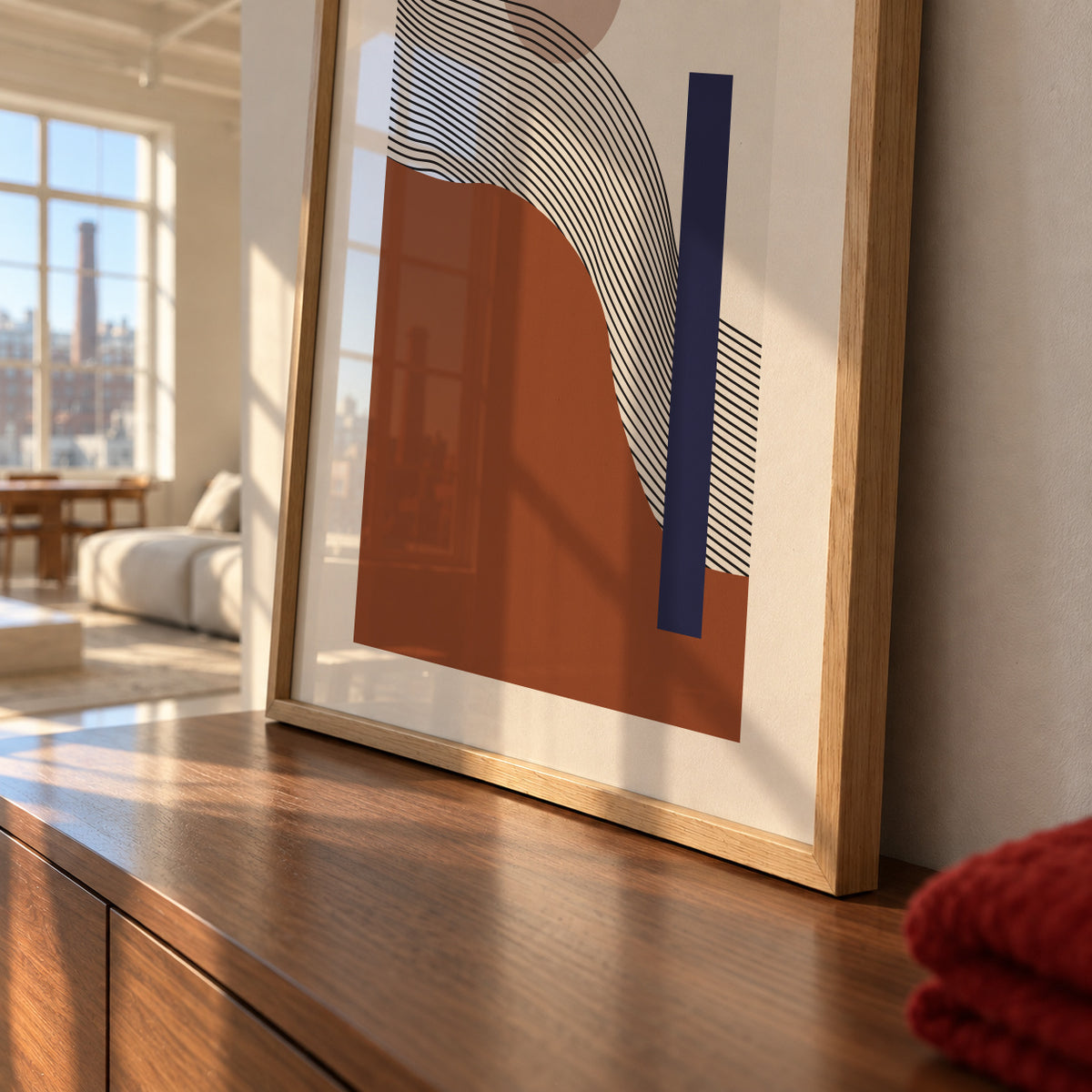 Orphic II - Framed poster detail