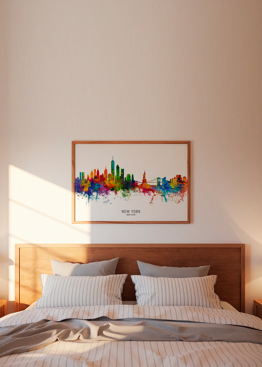 Cestovatelský plakát: New York akvarel