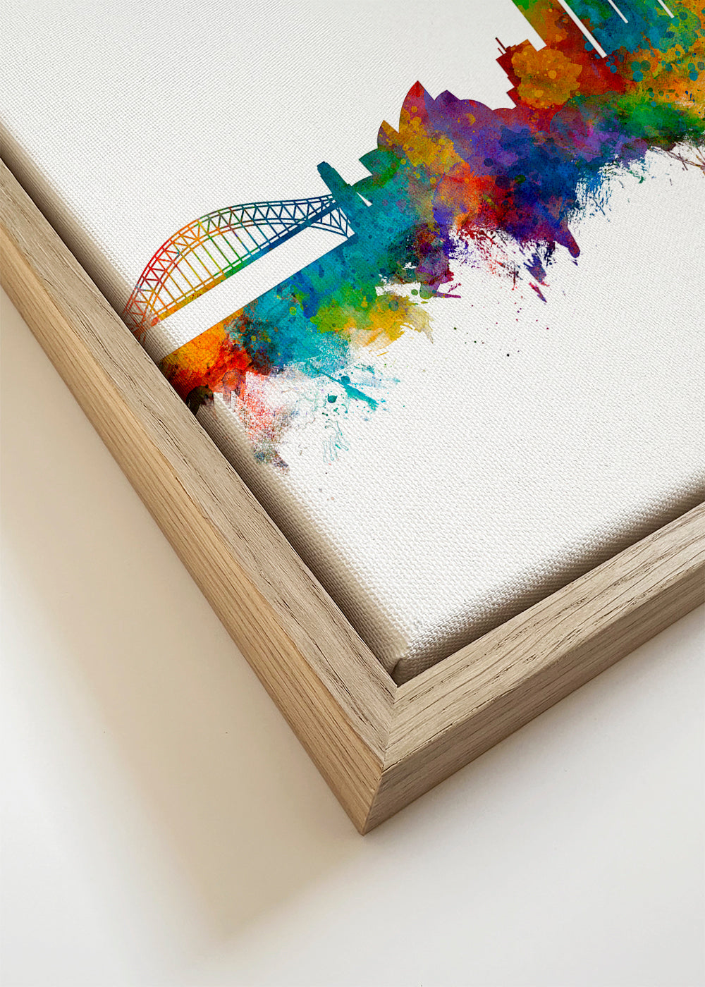 Obraz do kuchyně: Sydney skyline akvarel multicolor