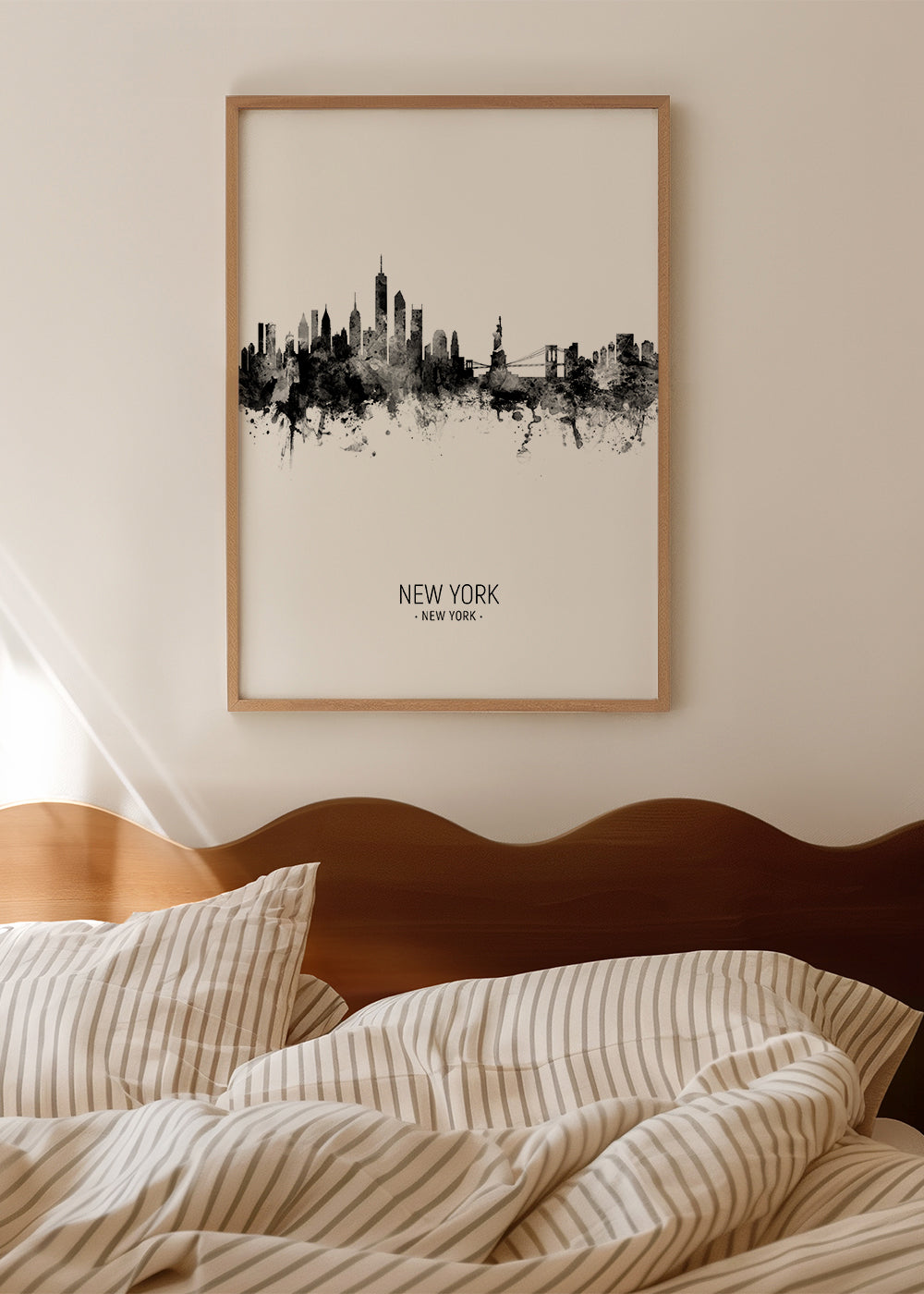 Obraz do kuchyně: New York skyline v inkoustu