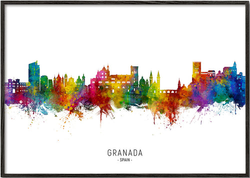 Obraz do kuchyně Granada barevné panorama
