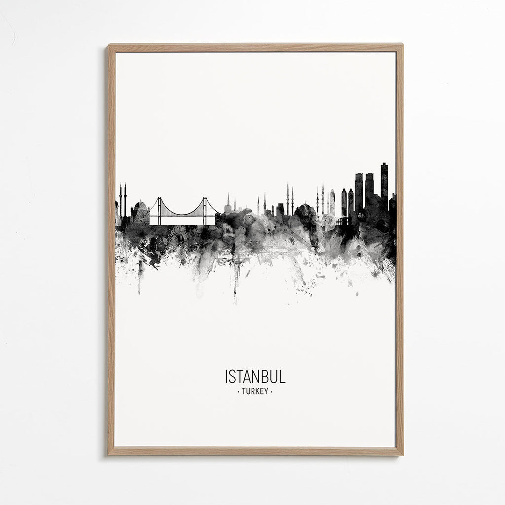 Tableau de voyage: Istanbul panorama v inkoustu