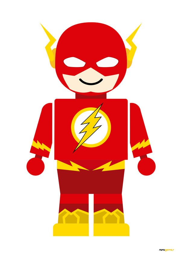 Dětský plakát Toy Flash